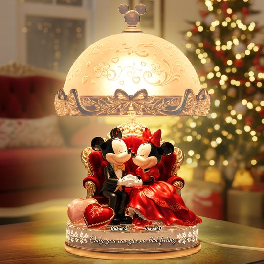 Discover Romantic Couple Acrylic Light Box - Personalized Gifts For Couples