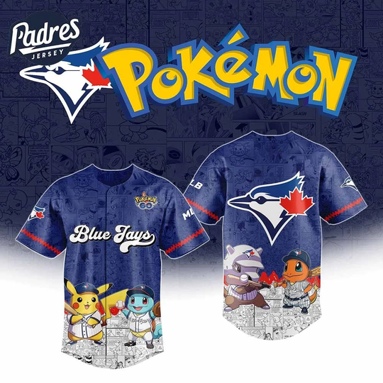 Toronto Blue Jays x PKM Go Special Edition Baseball Jersey
