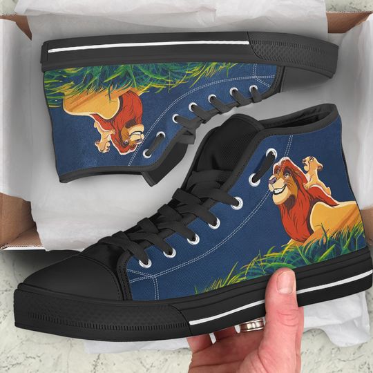 Lion King Sneakers / Simba & Mufasa Sneakers /Gift ideas/Sneakers