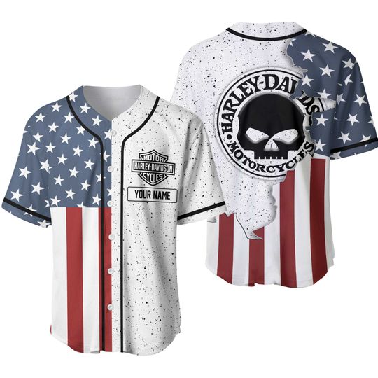Harley Racing Davidson 3D Jersey
