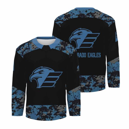 Colorado Eagles Military Appreciation Night Day Hockey Jersey