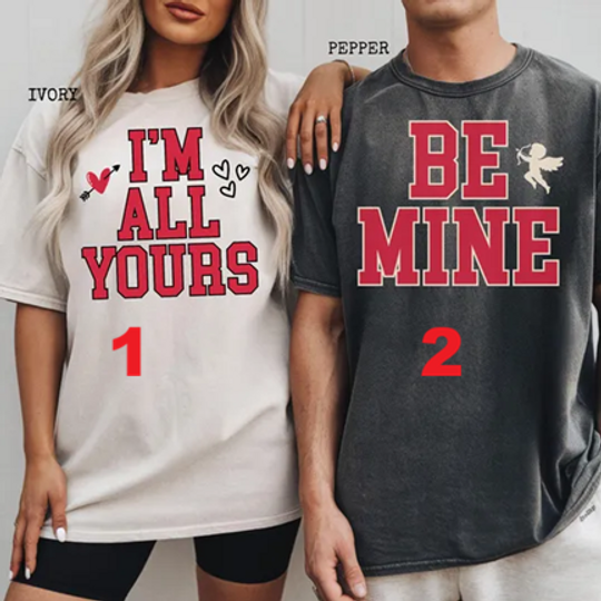 Valentine's Day Couple Shirt, Funny and Inappropriate Family Shirt, Adult Humor Couple T-Shirt