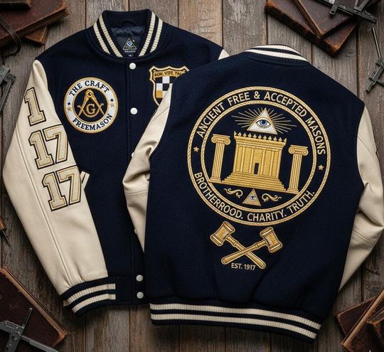 Discover Masonic Varsity Jacket Lodge 1917