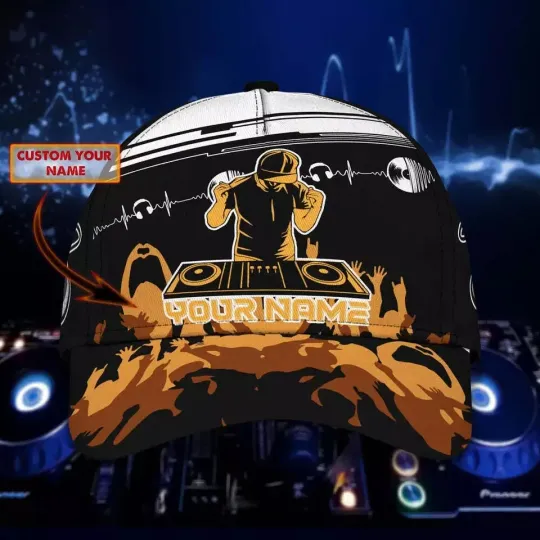 Discover 3D Printed DJ Cap – Personalized Baseball Cap for DJs,