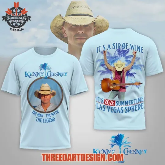 Discover K Ches Las Vegas Sphere 2026 3D T-Shirt