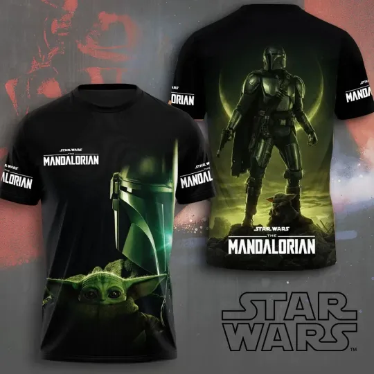 Star Wars x The Mandalorian 3D Apparel AOP Shirt Unisex Fan Gift