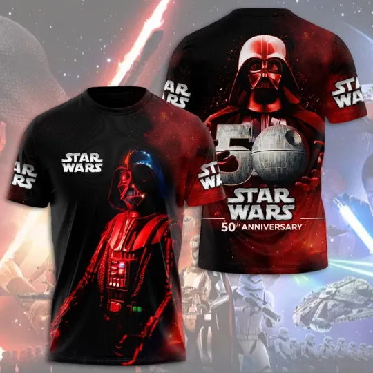 Discover Star Wars x Darth Vader 3D Apparel Style1 Unisex Shirt