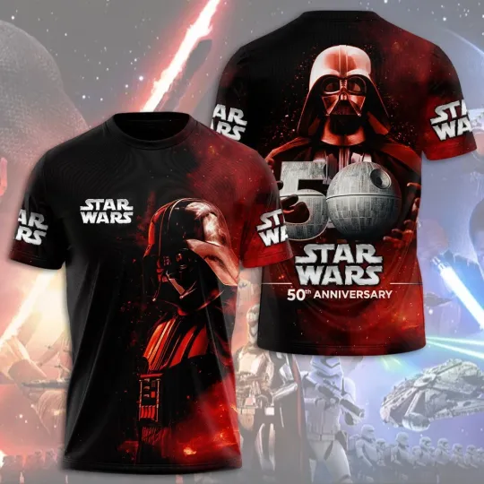Discover Star Wars x Darth Vader 3D Apparel Style2 Unisex Shirt