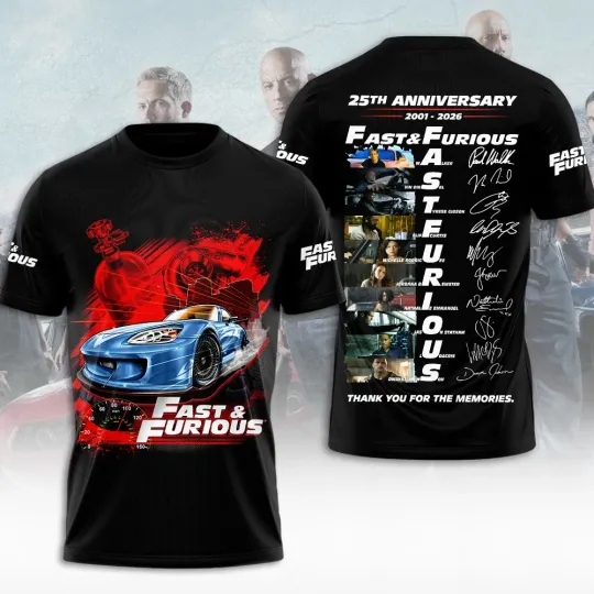 Discover Fast&Furious 3D Tshirt