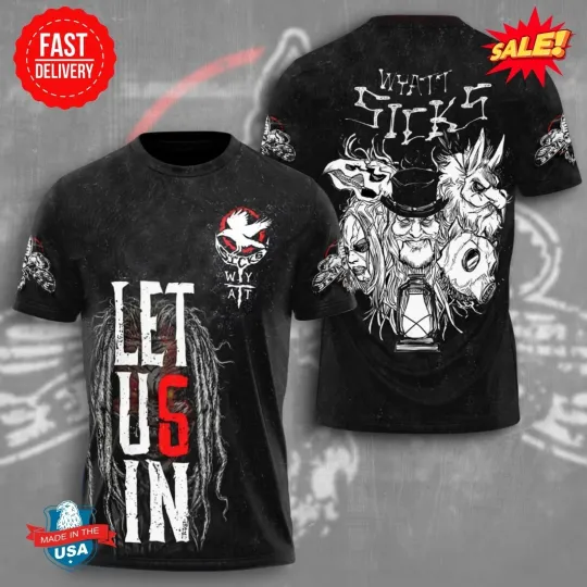 Discover Wrestling Entertainment x Wyatt Sicks 3D Shirt All Size
