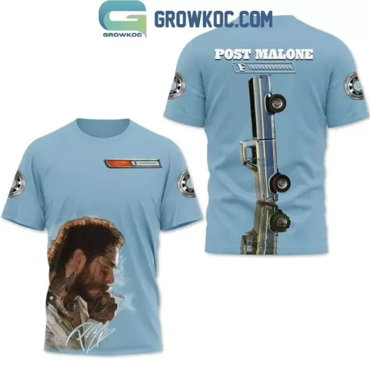 Discover Post Malone Trillion 2024 Tour Fan Celebration 3D T-Shirt