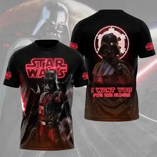 Discover Star Wars I Want You To The Empire 3D Shirt Unisex