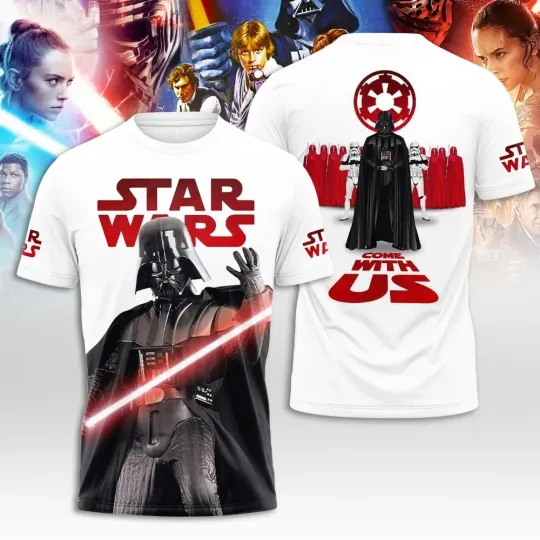 Discover Star Wars Come With Us 3D Shirt Unisex