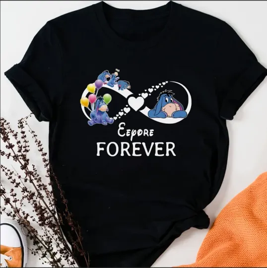 Discover Disney Eeyore Forever Winnie The Pooh Love T-Shirt for Men Women