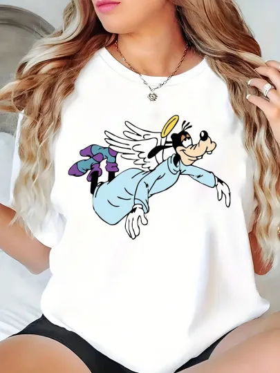 Discover Disney Goofy Flying Angel T-Shirts