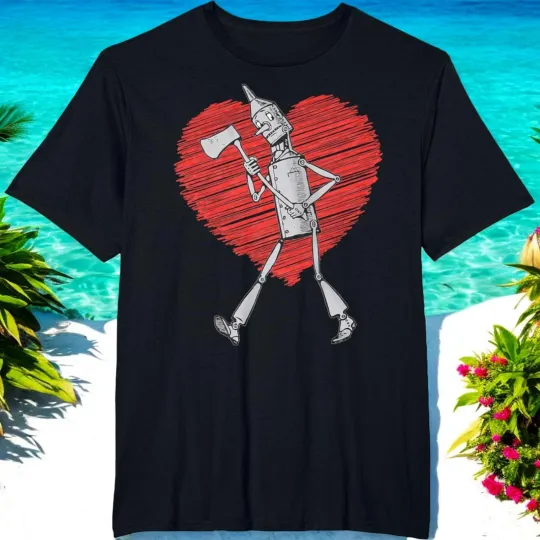 Discover Disney I Love You Wizard Of OZ Tin Man T-Shirt