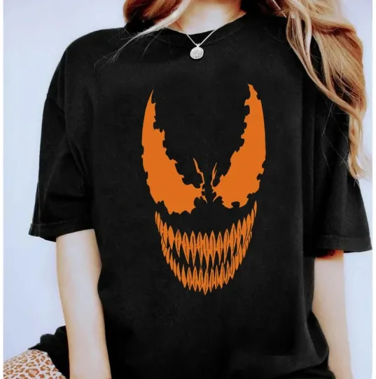 Discover Disney Venom Orange T-Shirt for Men Women