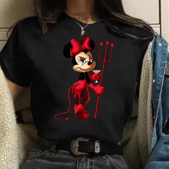 Discover Disney Minnie Mouse Cute T-Shirt for Men Women