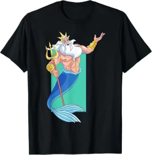 Discover Disney The Little Mermaid King Triton T-Shirt for Men Women