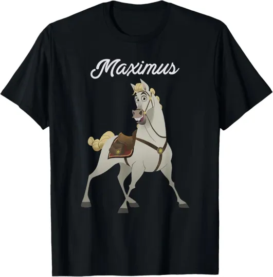 Discover Disney Tangled Maximus Best Horse Pose T-Shirt for Men Women