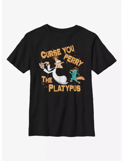 Disney Phineas And Ferb Curse You T-Shirt for Men Women