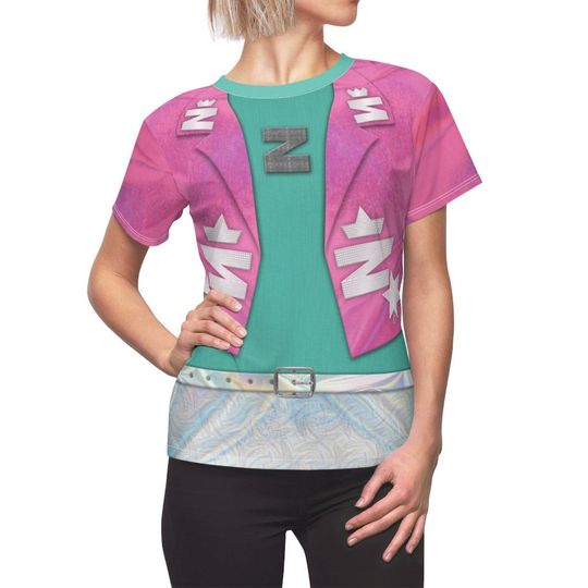 Discover Zenon Costume, Zenon Kar Turquoise and Pink Women Shirt, Girl of the 21st Century, Disney Inspired Outfit, Disney Cosplay Costume