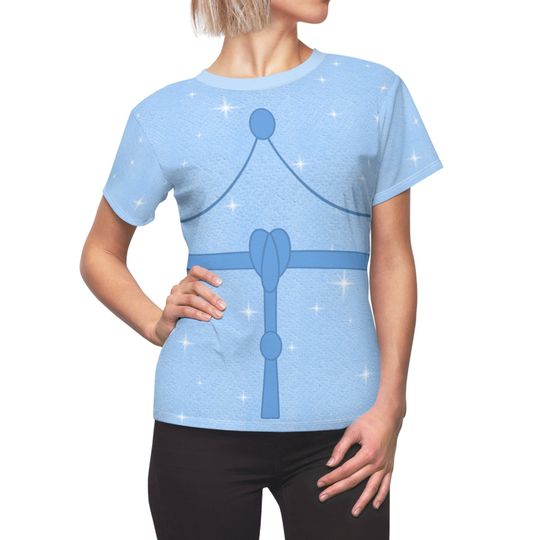 Discover Blue Fairy Women Shirt, Pinocchio Films Costume, Disney+ Animation Cosplay