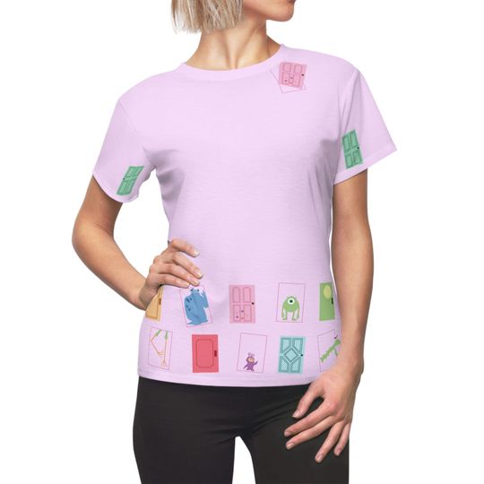 Discover Monsters Inc Shirt, Boo's Door Women's T-Shirt, Monsters University Tee