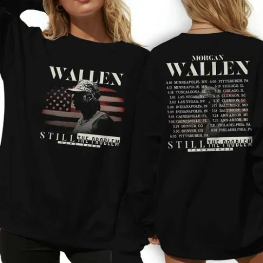 Wallen Western Still The Problem Tour 2026 Sweatshirt
