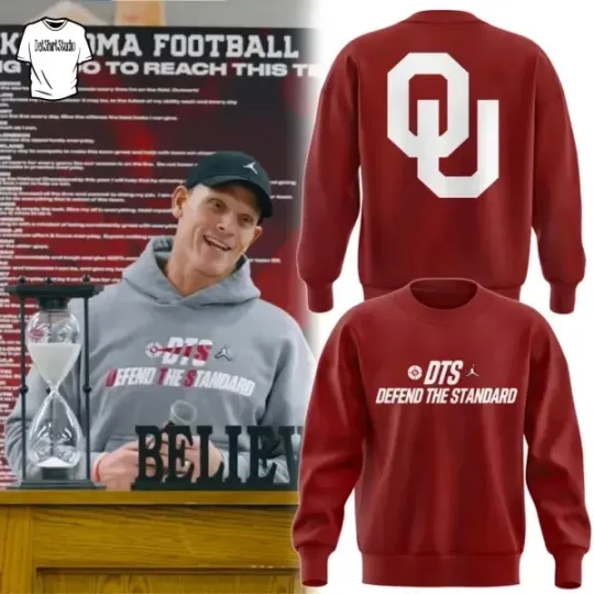Discover Oklahoma Defend the Standard Limited Edition Sweatshirt 2D