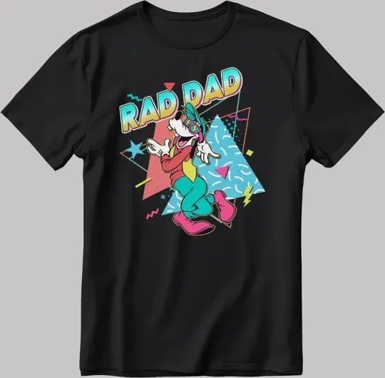 Discover Disney Goofy Rad Dad T-Shirt for Men Women