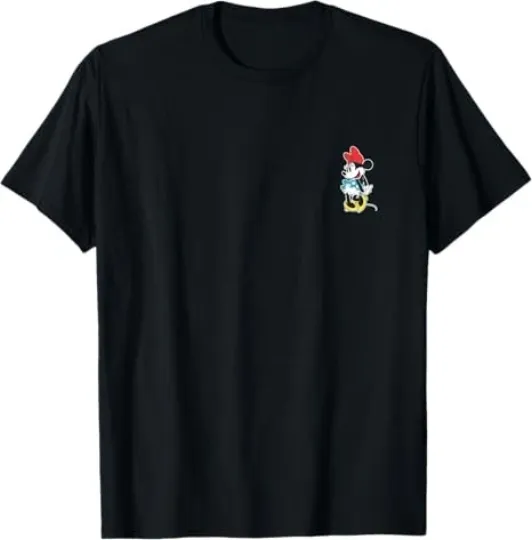 Discover Disney Minnie Mouse Classic Small Pose T-Shirt for Men Women