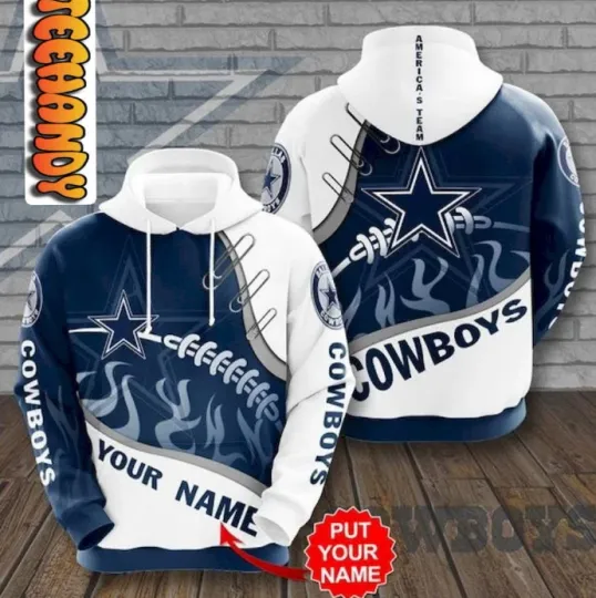 Discover Dallas Cowboyy Get Lit Personalized football Hoodie 3D Size S-5XL