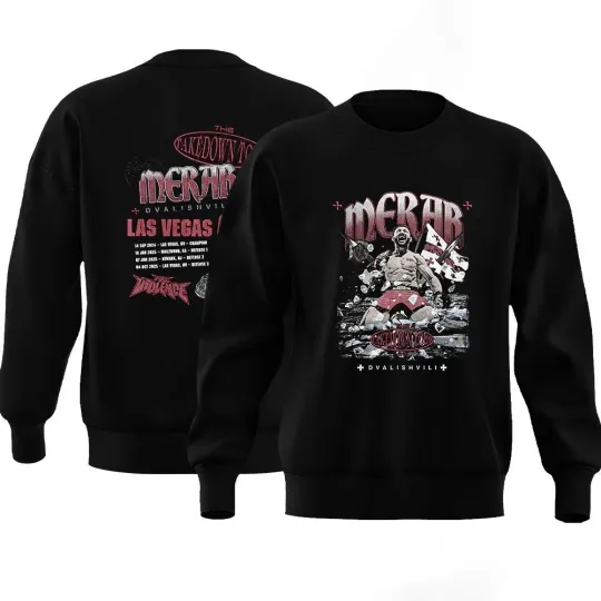 Discover The Takedown tour Merab Dvalishvili Dates Schedule SweatShirt