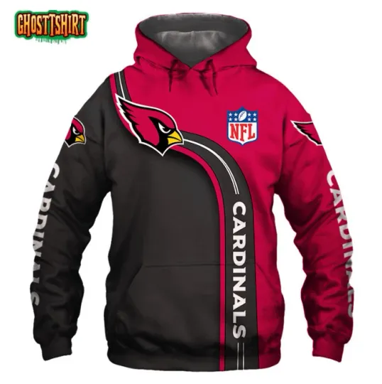 Discover Arizonna Cardinals Hoodie 3D Cute Sweatshirt Pullover Gift for Fans Size S-5XL