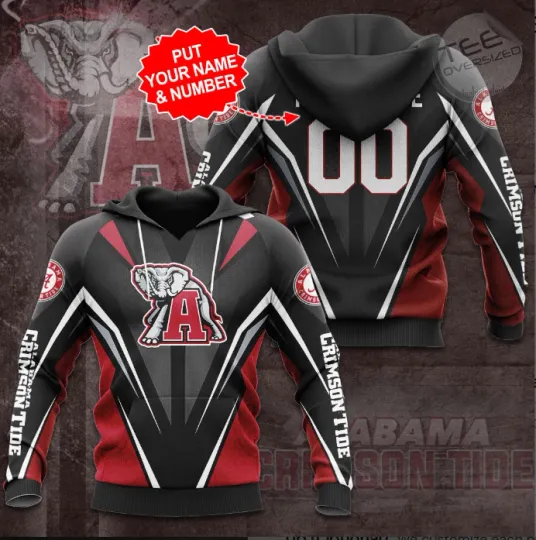 Discover The Best Albm Crimson Tide Hoodie 3D Size S-5 XL