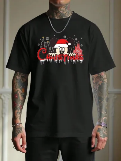 Discover Disney Versatile Mickey Head T-Shirt for Men Women