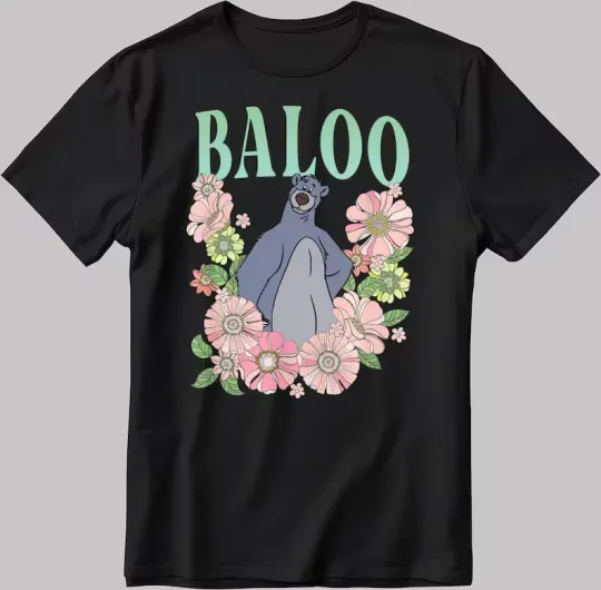 Discover Disney The Jungle Baloo T-Shirt for Men Women