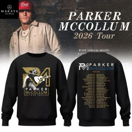 Discover P McCollum 2026 Tour North America Schedule Sweatshirt All Sizes