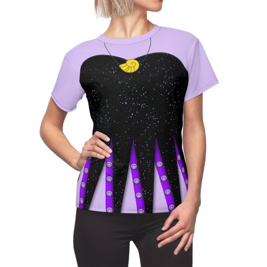 Discover Little Mermaid Shirts, Ursula Women Shirt, Ursula Tshirt, Disney Halloween Tee, Cartoon Cosplay Costume, Disney Villain Outfits, Sea Witch