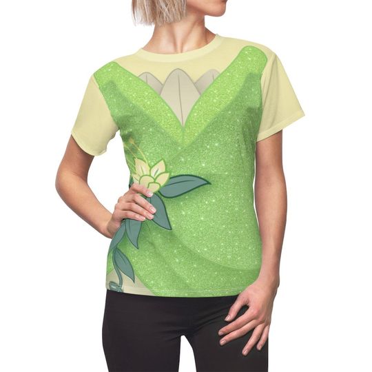 The Princess and the Frog Costume, Tiana Women Shirt, Tiana Costume, Disney Princess Shirts