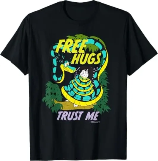 Discover Disney’s The Jungle Book Free Hugs Trust Me T-Shirt Size S - 5XL