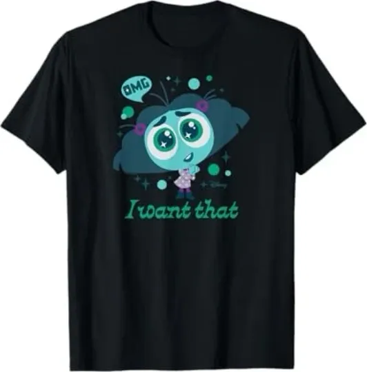 Discover Disney Inside Out 2 Envy Character OMG T-Shirt Size S - 5XL Gift For Friends