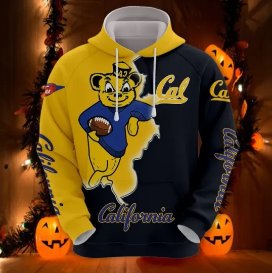 Discover California Golden Bears Hoodie 3D Long Sleeve Gift for Fan size S-5XL