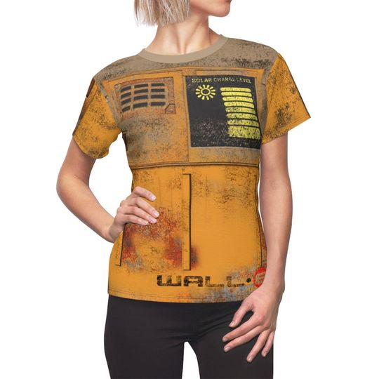 Wall-E Women Shirt, Wall-E Inspired Costume, Disney Pixar Cosplay, Disney Costume Shirt