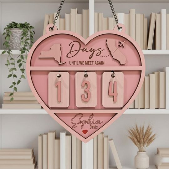 Discover Personalized Distance to Signs, Relationship Tracker, Long Distance Sign, Days Until We Meet Again Tracker, Couple Tracker, Dating Tracker