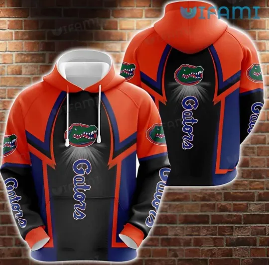 Florida Gators Hoodie 3D Logo Shining Gators Gift Ver 1