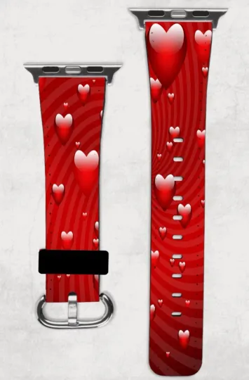 Discover Valentine's Day Hearts Apple Watch Band NEW 38/40/41 & 42/44/45