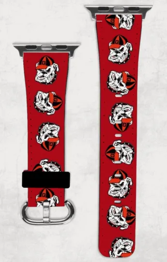 Discover University of GA bulldogs Apple Watch Band