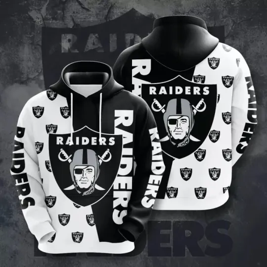 Discover Las Vegas Football Team Raiderss 3D Hoodie, Unisex Adults S-5XL